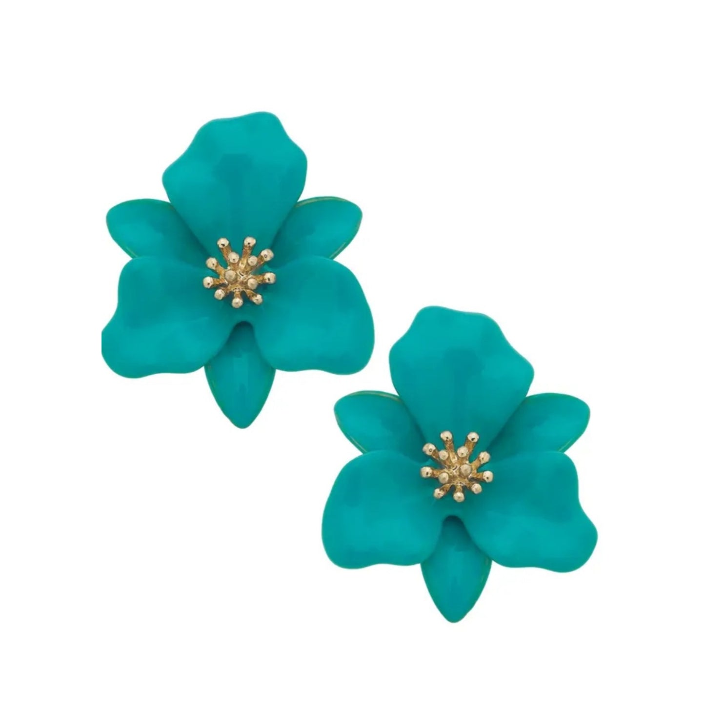 Vibrant Flora Statement  Earrings