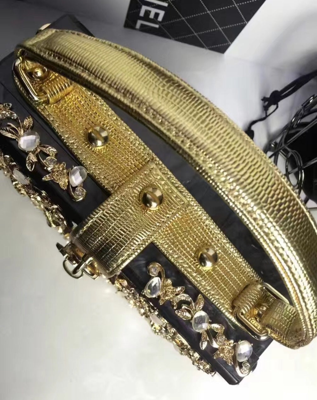 Embellished Clutch Bag