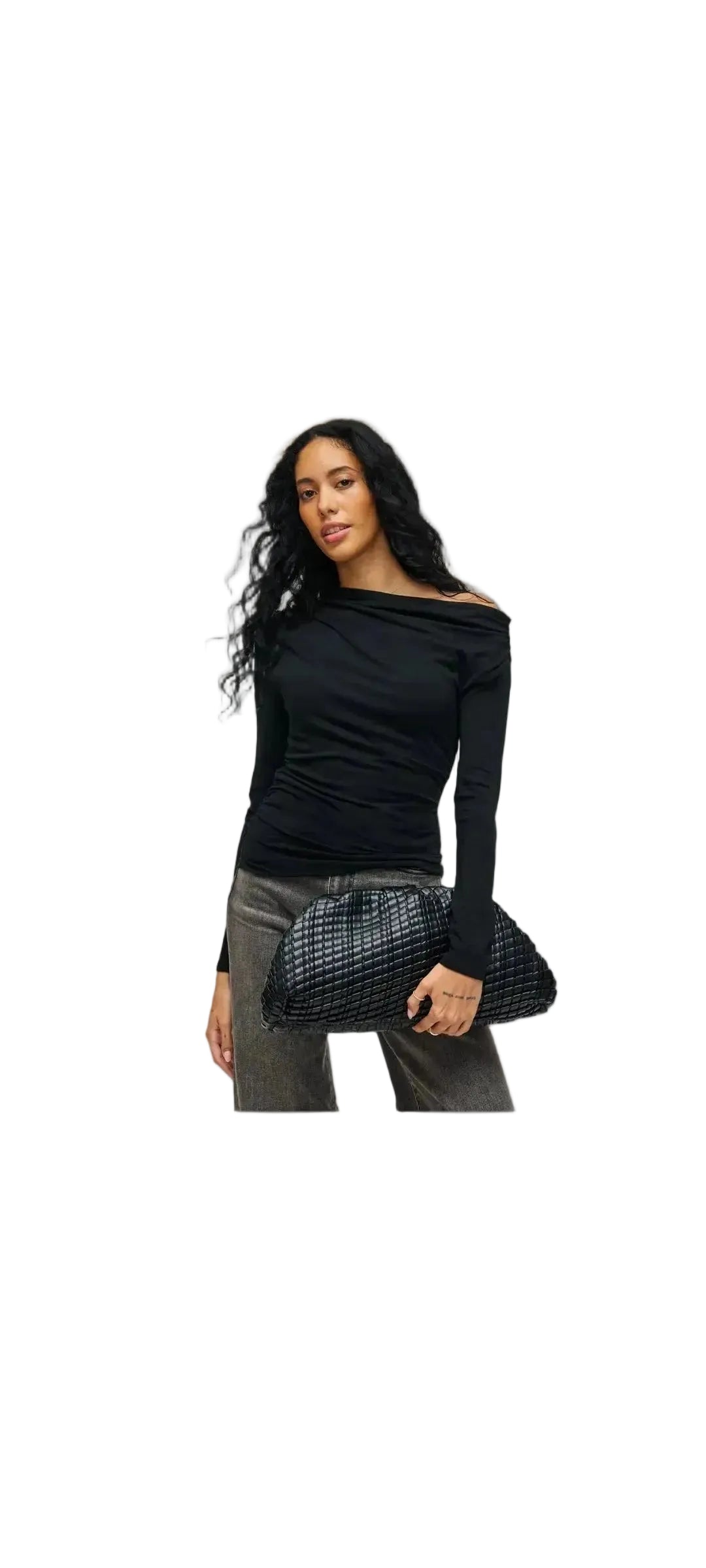 Oversize Veronica Clutch