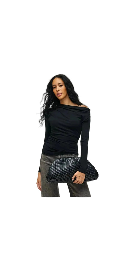 Oversize Veronica Clutch
