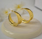 Oversize Gold Hoop Earrings