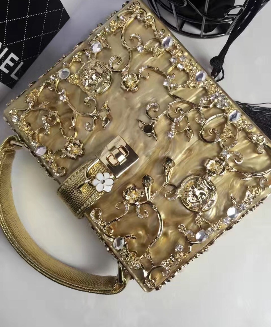 Embellished Clutch Bag