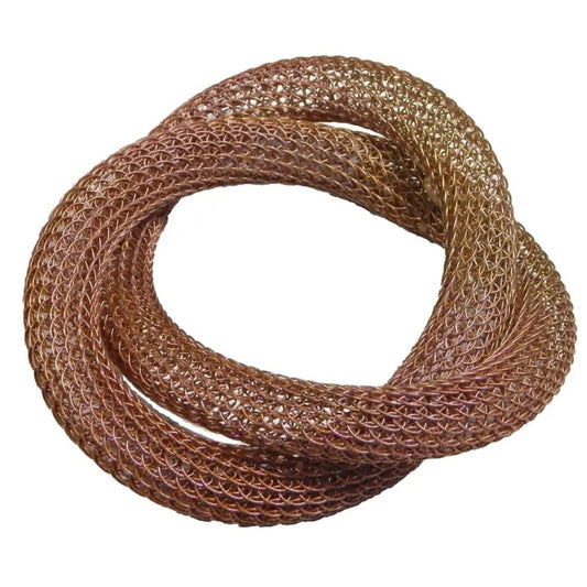 Grand Viking Knot Bangle Bronze Light Golden