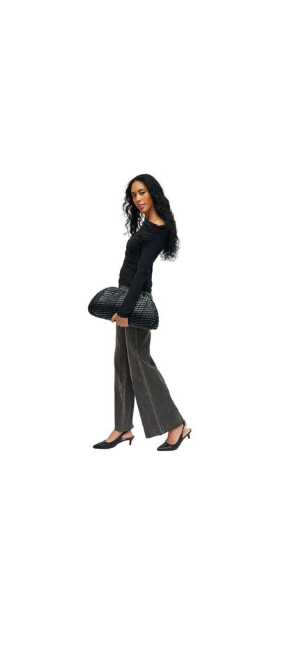Oversize Veronica Clutch