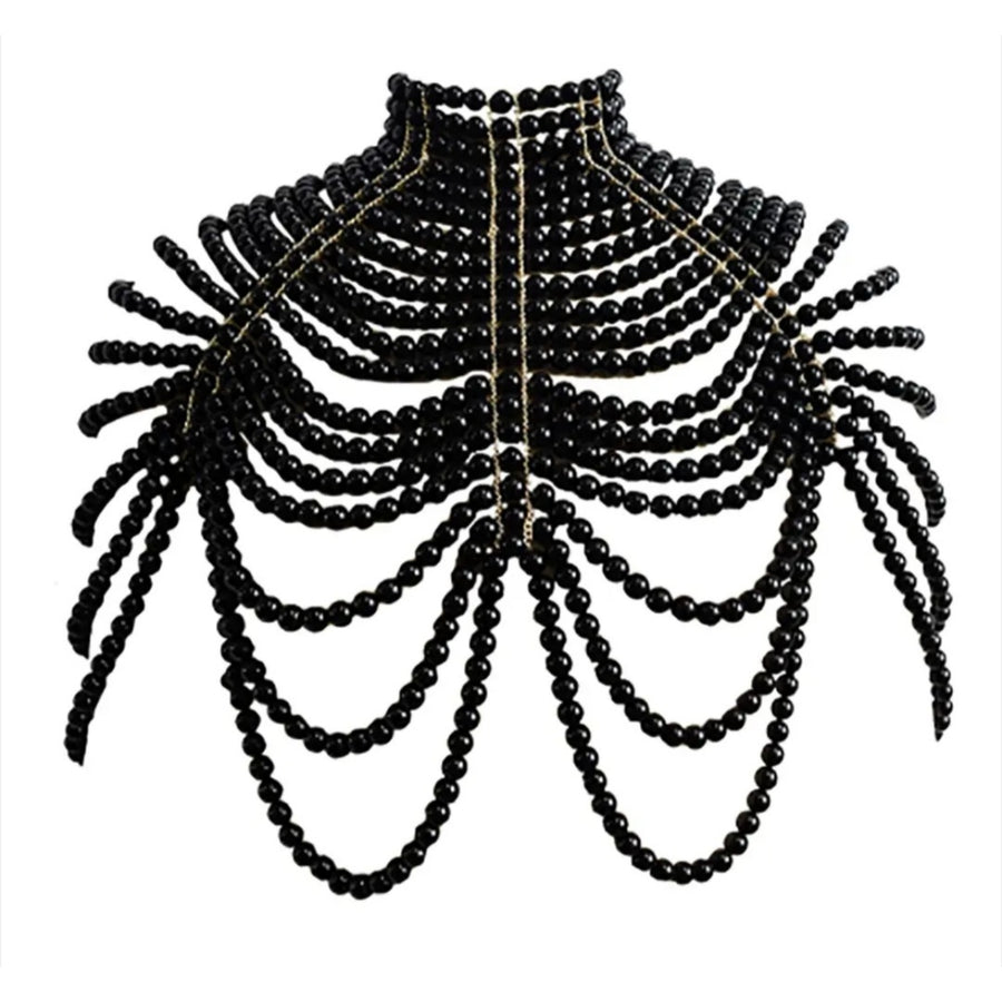 Black Pearl Chunky Body Chain
