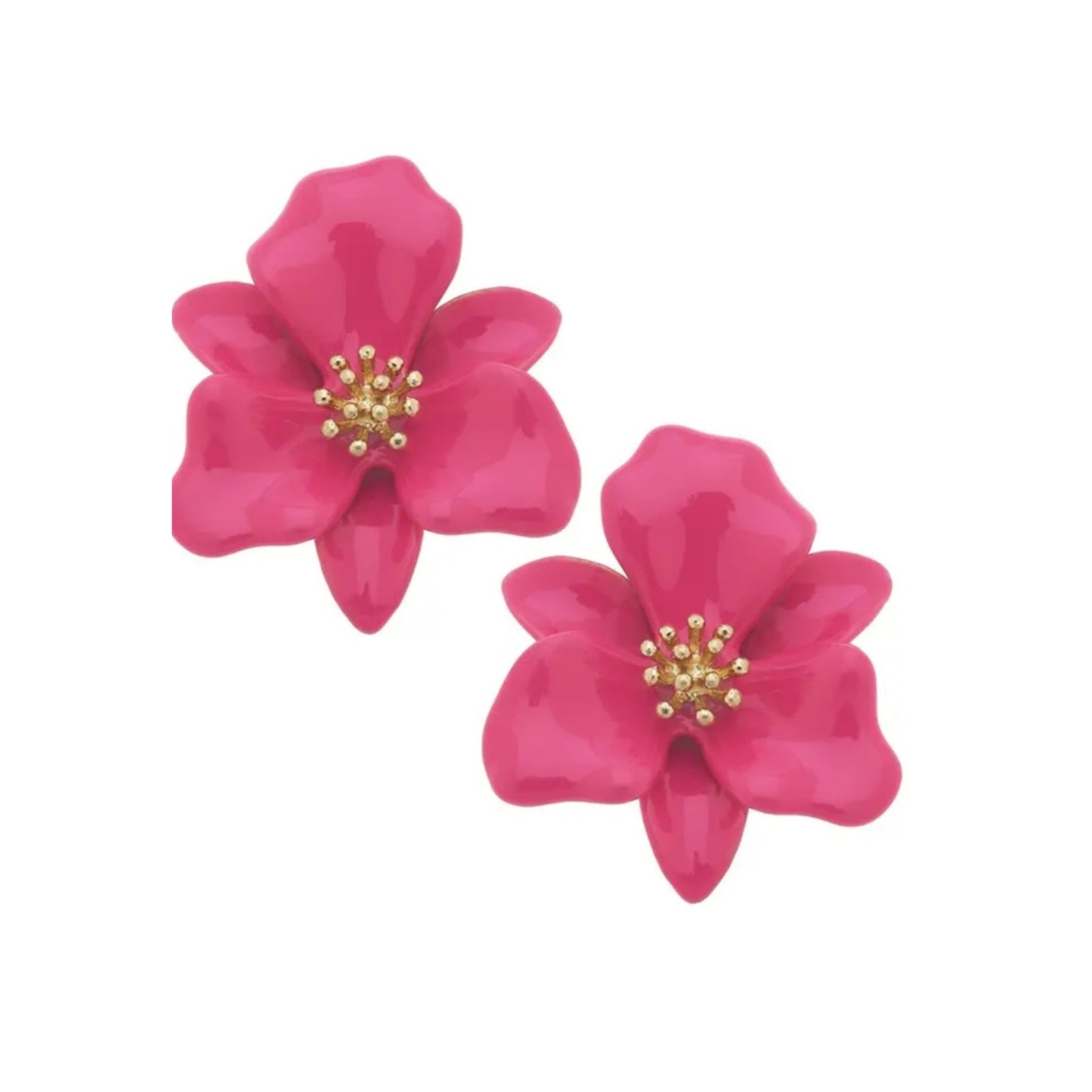 Vibrant Flora Statement  Earrings
