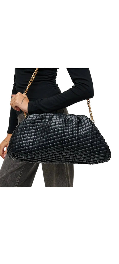 Oversize Veronica Clutch