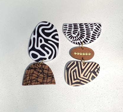 Nexus Ethically Boho-Inspired One-of-a-Kind Mismatch Earrings