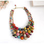 Cascading Kantha Necklace