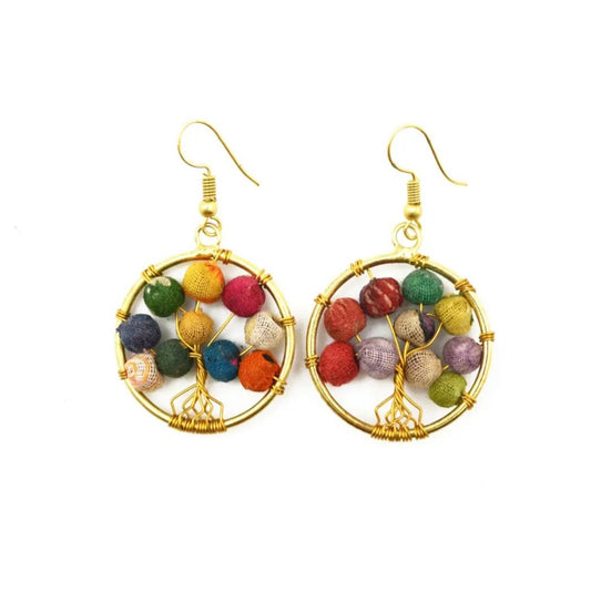 Asha Tree of Life Earrings