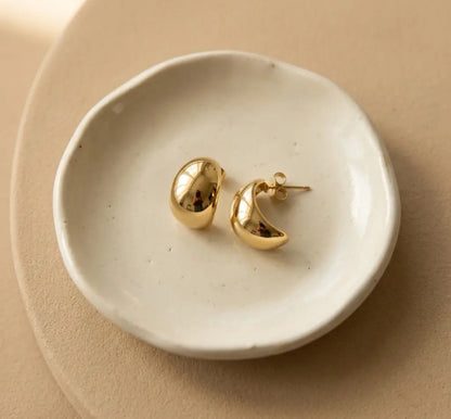 Small Gold Fillled Bubble Earrings
