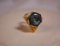 Labradorite Gemstone  Handmade Statement Ring 
18 Karart Gold Plated