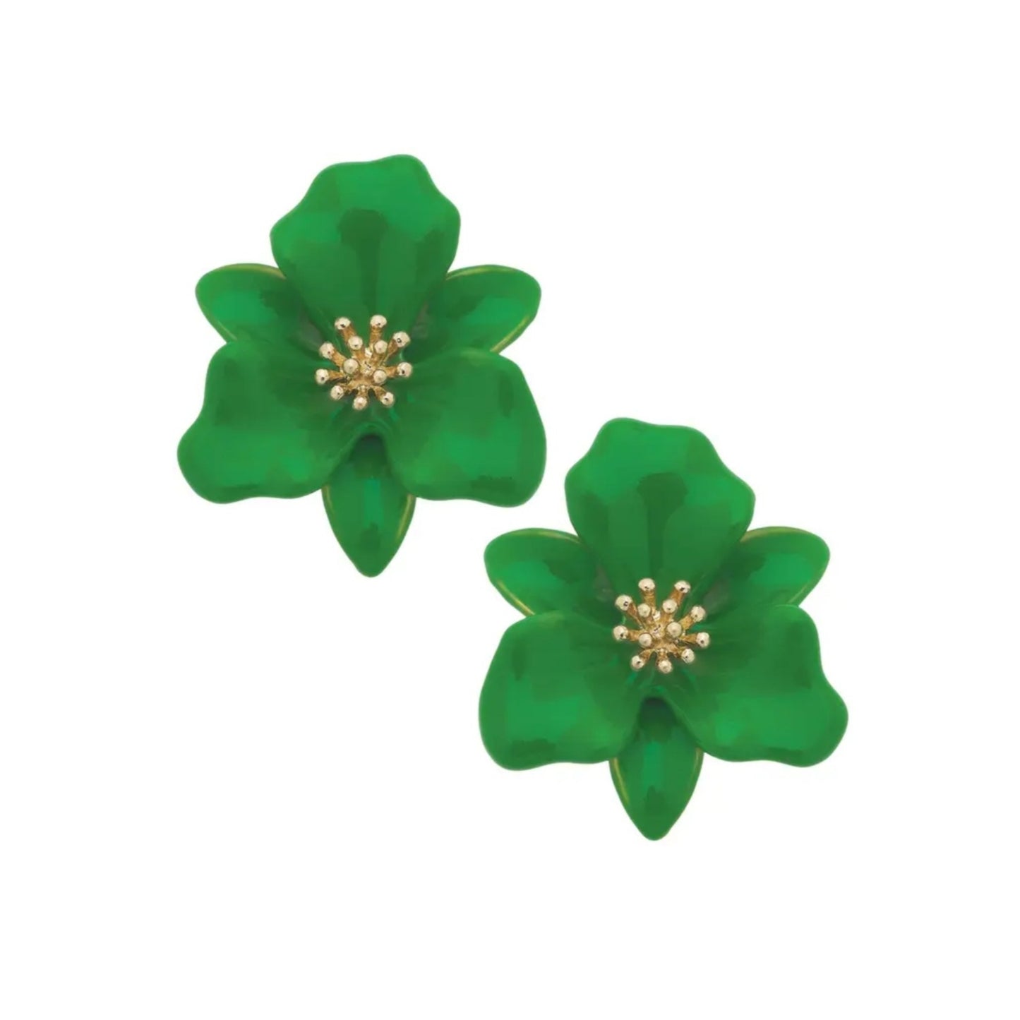 Vibrant Flora Statement  Earrings