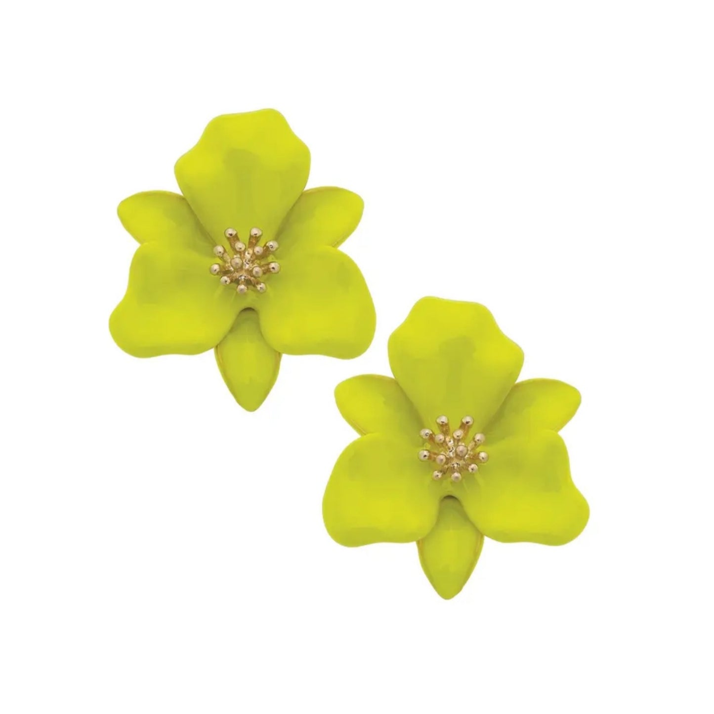 Vibrant Flora Statement  Earrings
